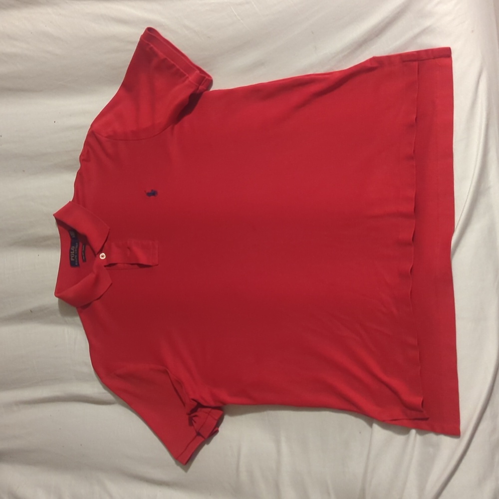 Men's large Ralph Lauren Red Polo